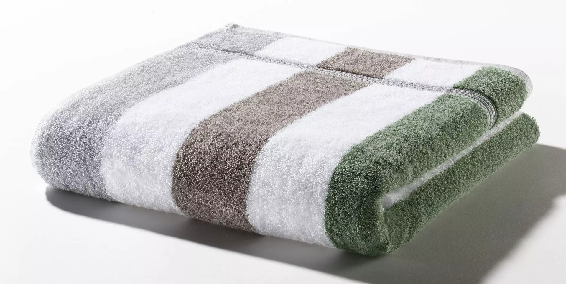 Duschtuch Saphir Streifen Ross Textil 70 x 140 cm