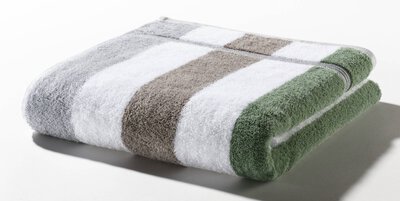 Bild von Duschtuch Ross grün