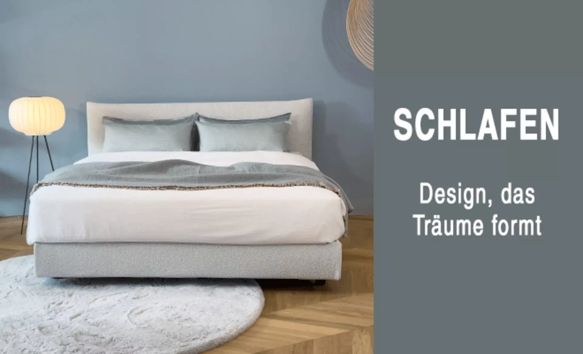 Schlafen - Design das Träume formt. Jetzt klicken und Inspirationsbeitrag entdecken