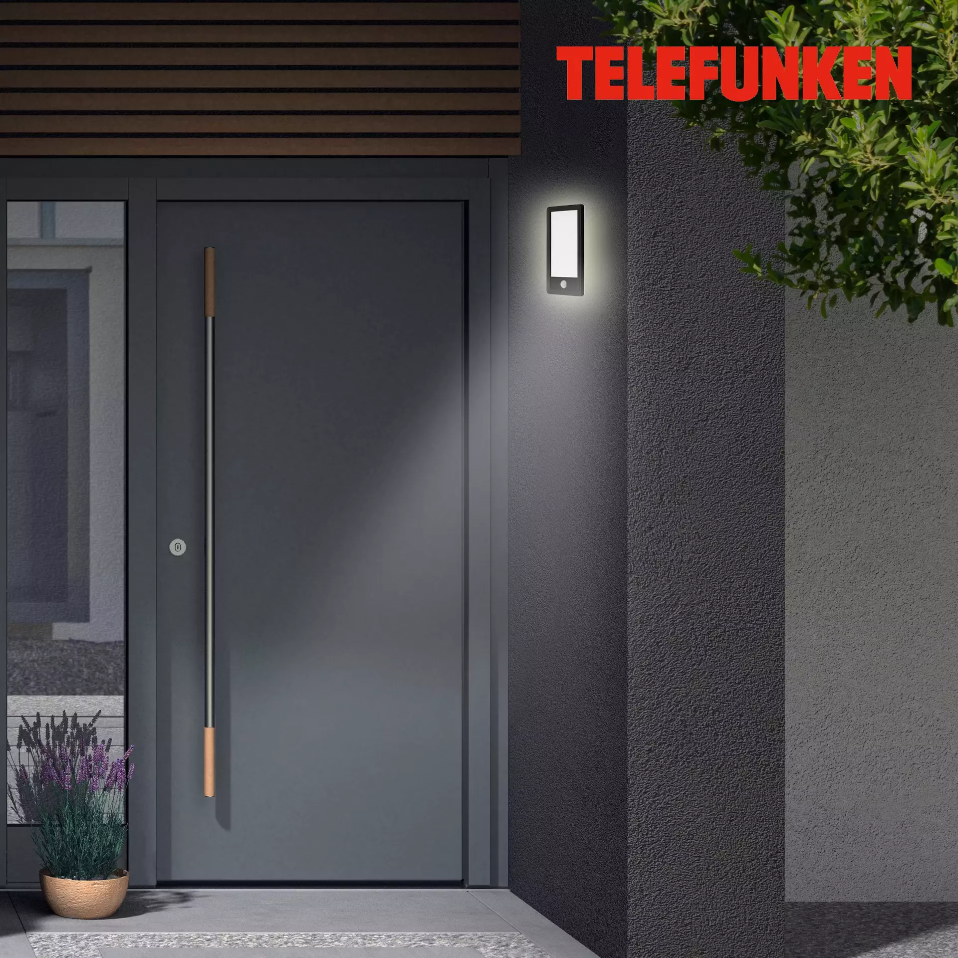 Wand-Aussenleuchte TELEFUNKEN Telefunken Kunststoff 