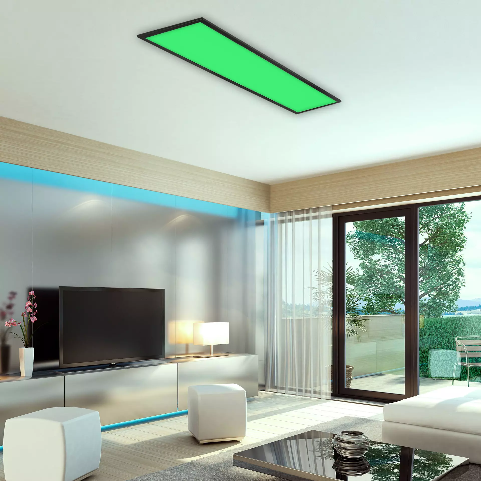 Deckenleuchte Colour Briloner Metall 25 x 6 x 100 cm