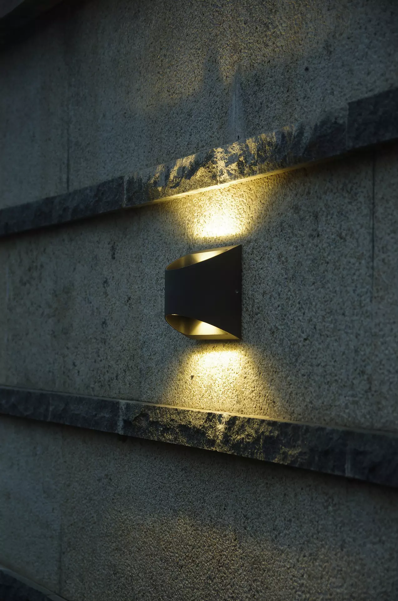 Wand-Aussenleuchte DODD Eco-Light Metall 13 x 12 x 7 cm