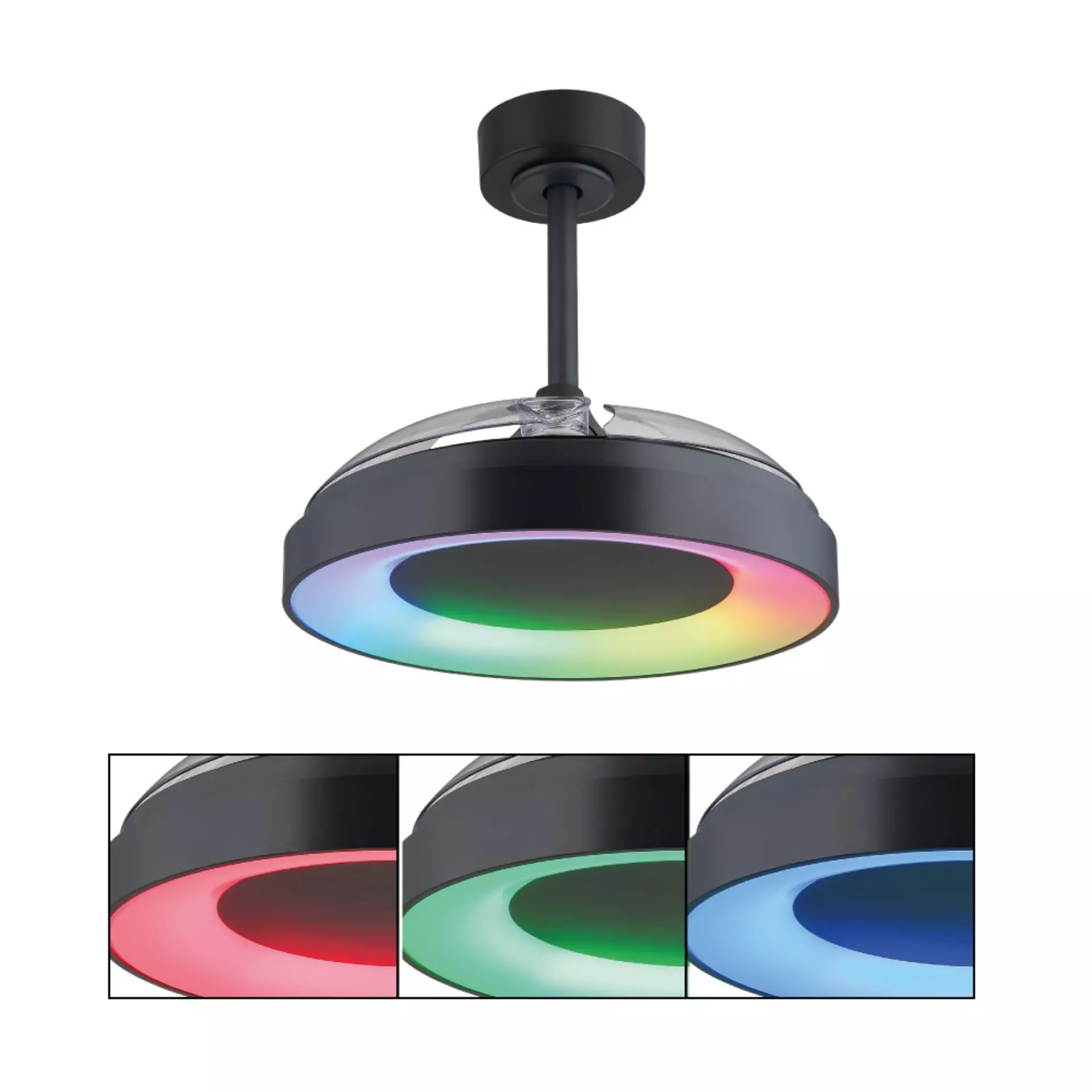 Deckenventilator ELINA Globo Metall 91 x 44 x 91 cm