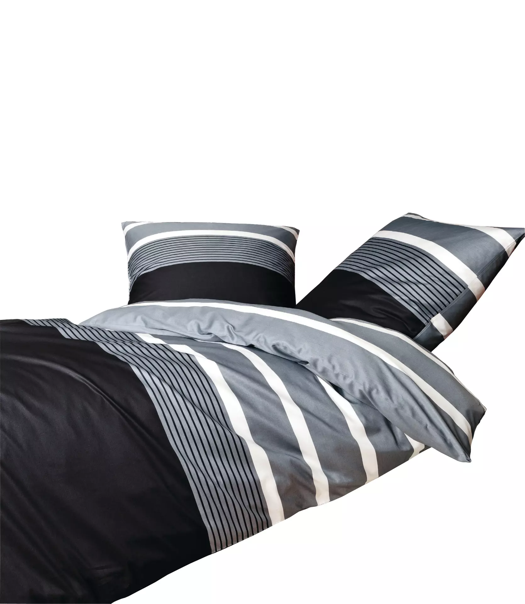 Satin-Bettwäsche J. D. Janine Textil 200 x 200 cm