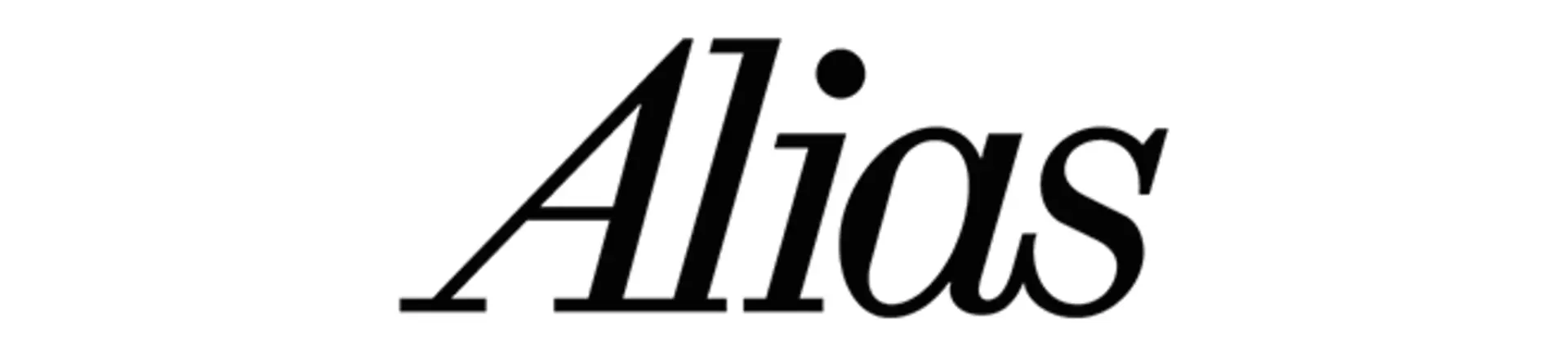 Design Marke Alias. Das Logo