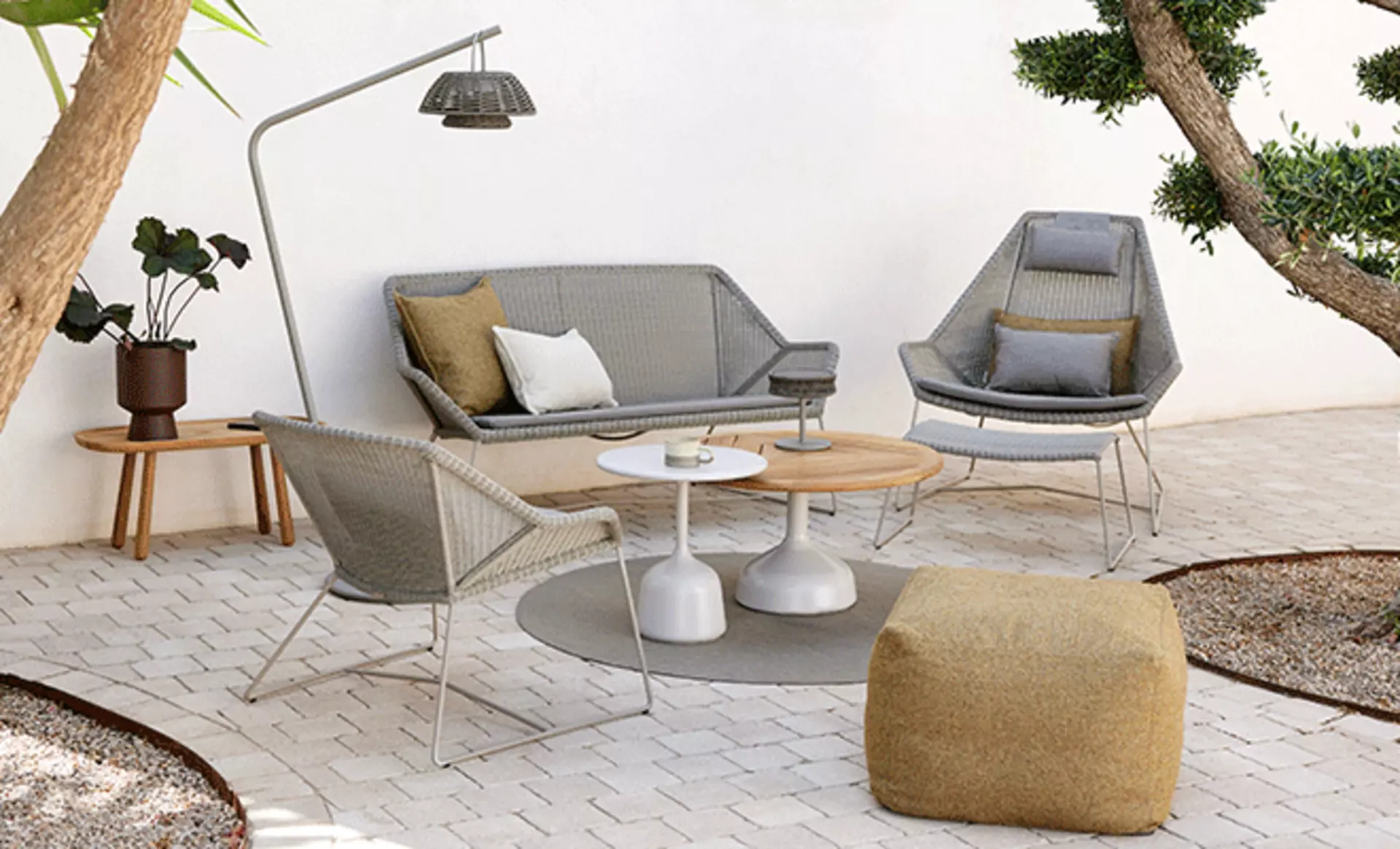 Elegante Lounge-Gruppe von Cane-line