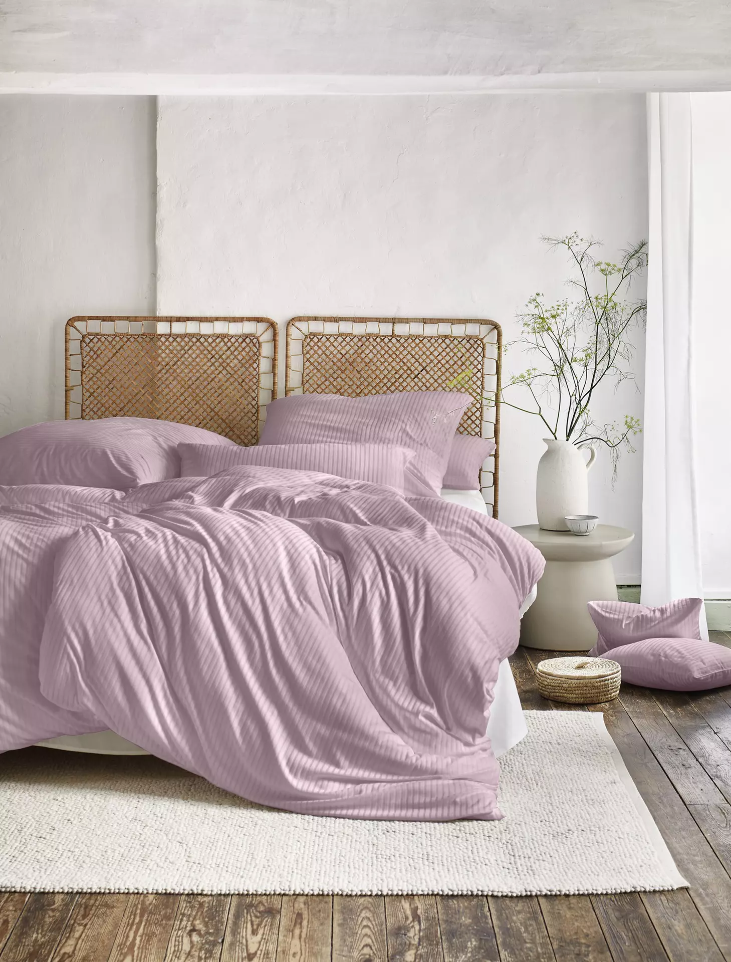 Jersey-Bettwäsche Premium Lumen Irisette Textil 155 x 220 cm