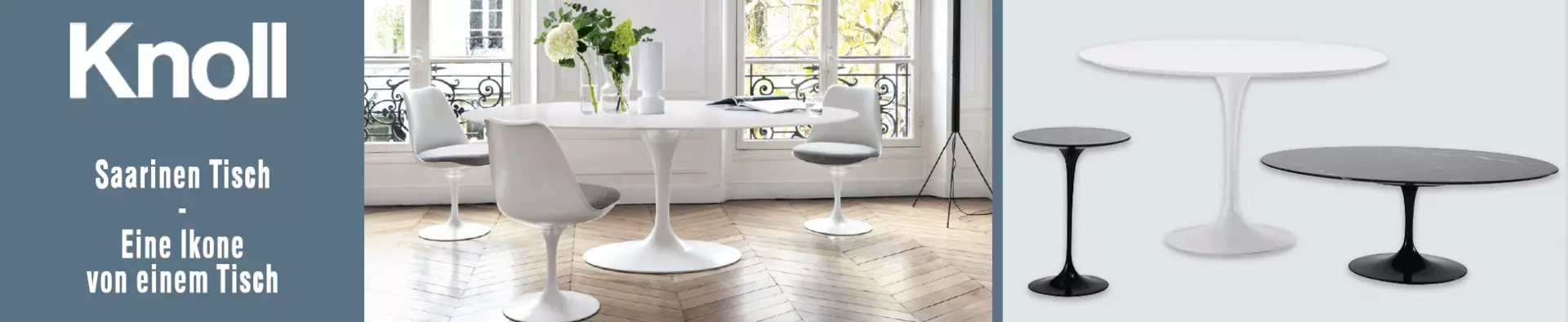 Eine Ikonen von einem Tisch : Saarinen Tulip Tisch