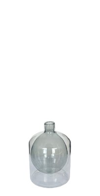 Bild von Vase Glas grau