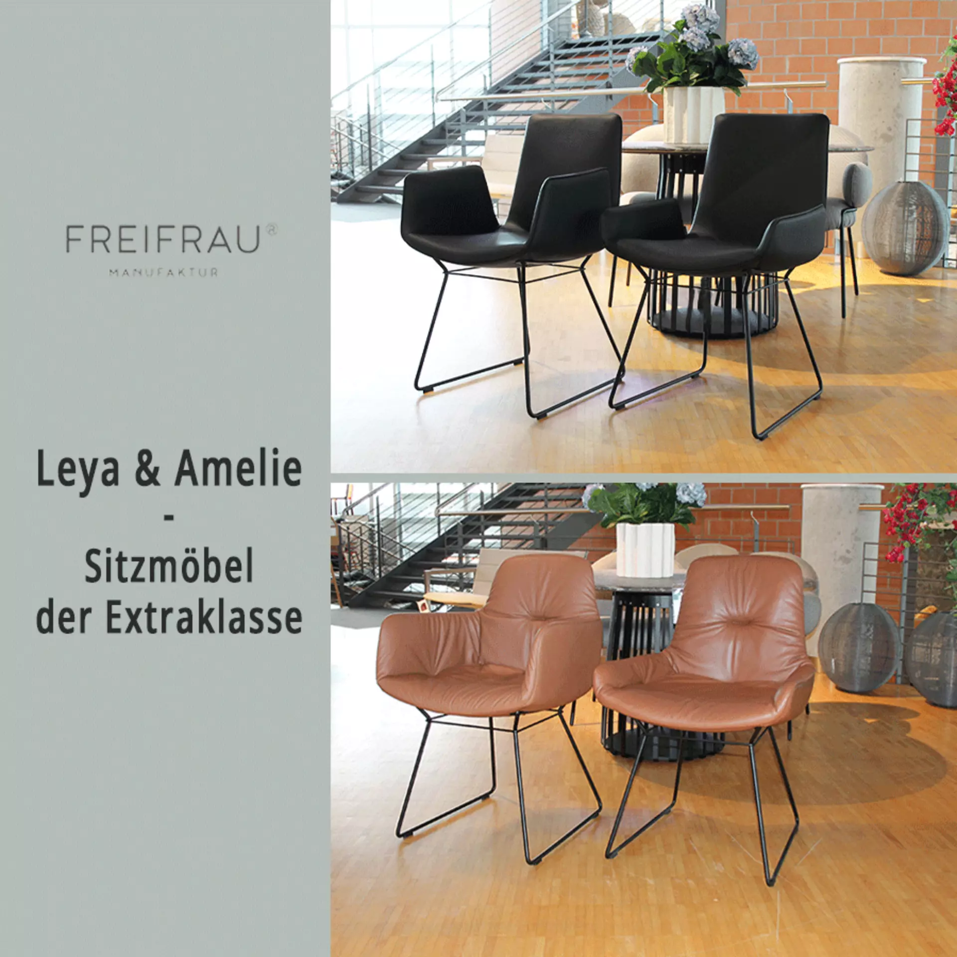 Leya & Amelie - Sitzmöbel der Extraklasse von Freifrau. Jetzt attraktive Lageraktion entdecken