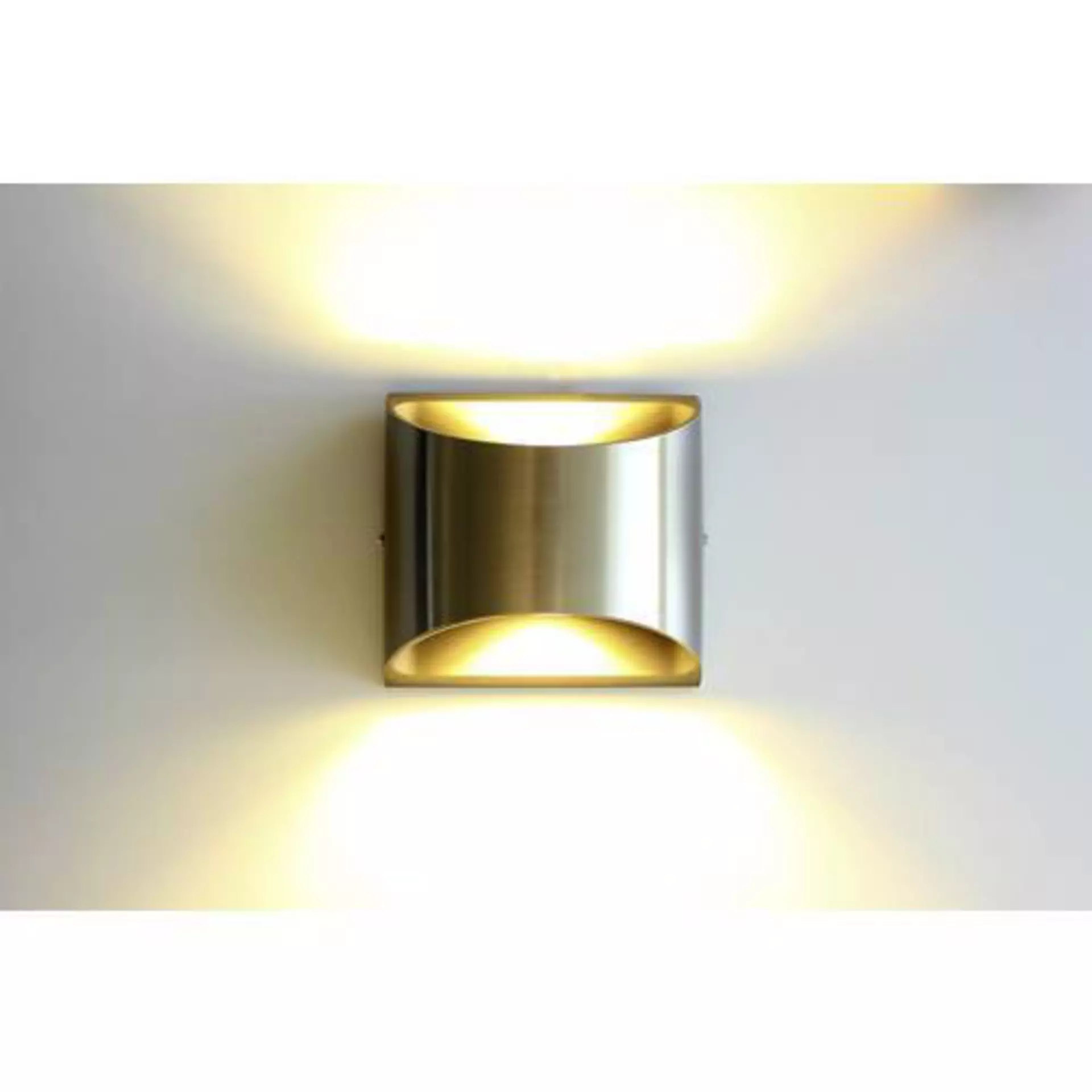 Wand-Aussenleuchte DODD Eco-Light Metall 13 x 12 x 7 cm