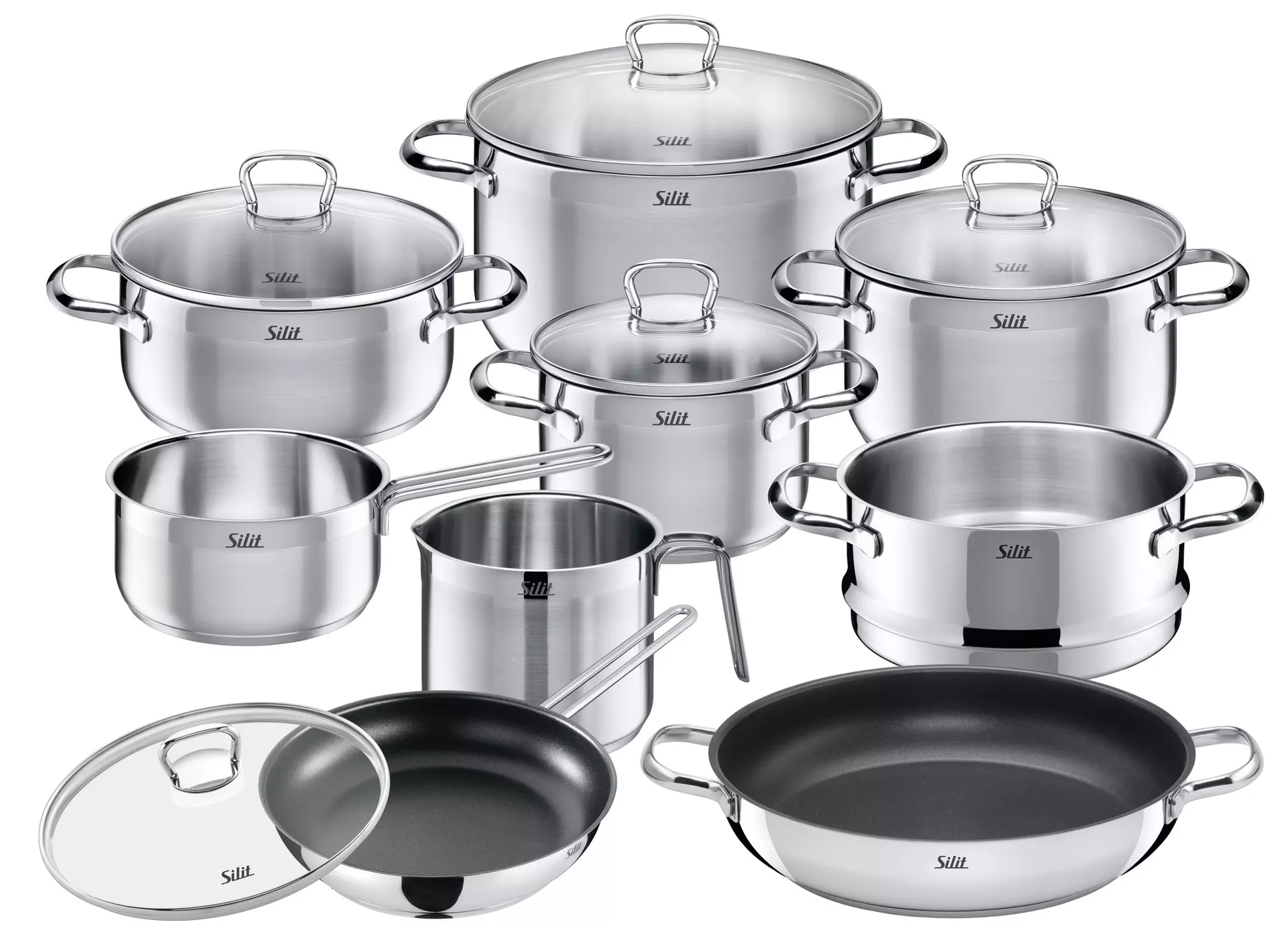 Topf-Set Toskana Silit Metall 