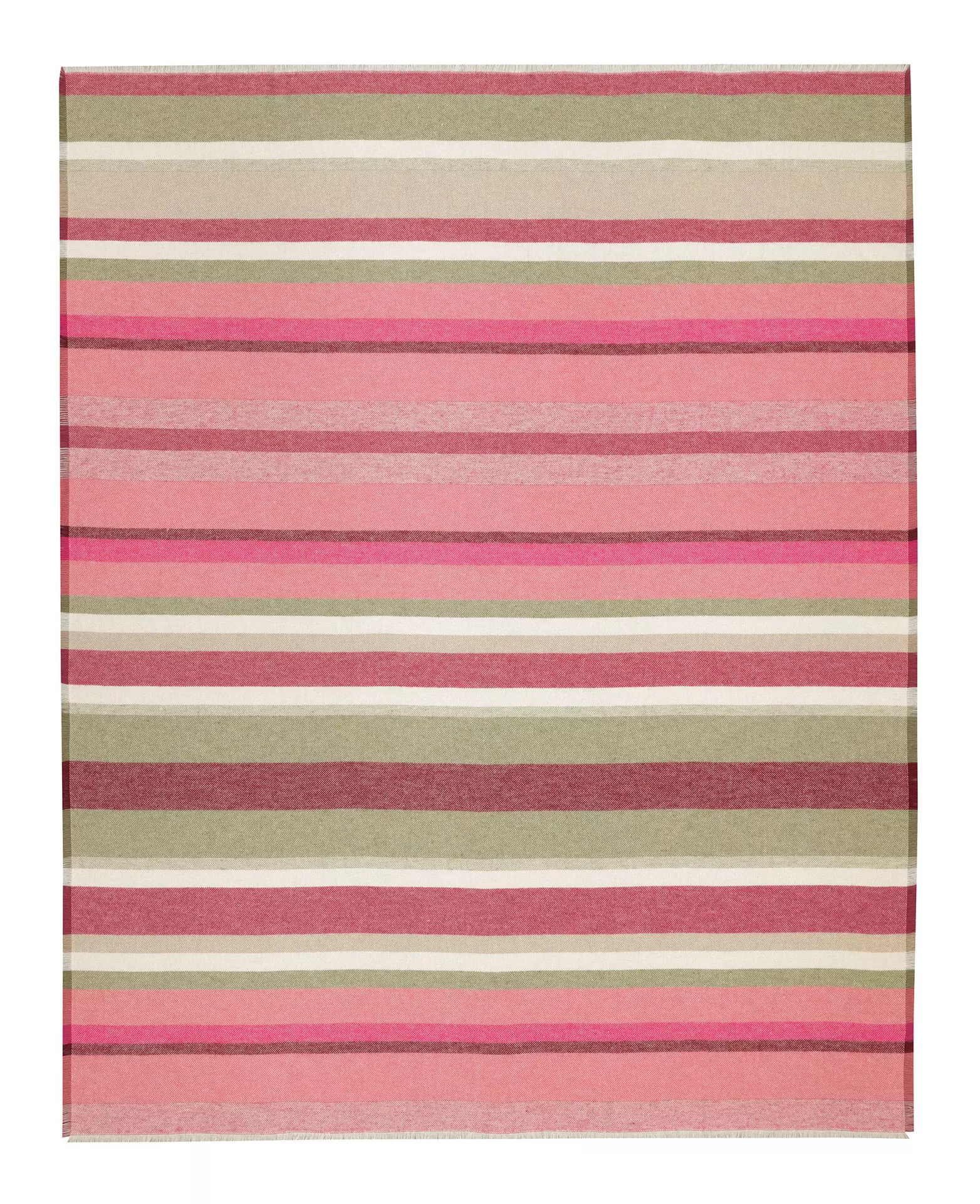 Plaid Stripe Out Pink BIEDERLACK Textil 130 x 170 cm