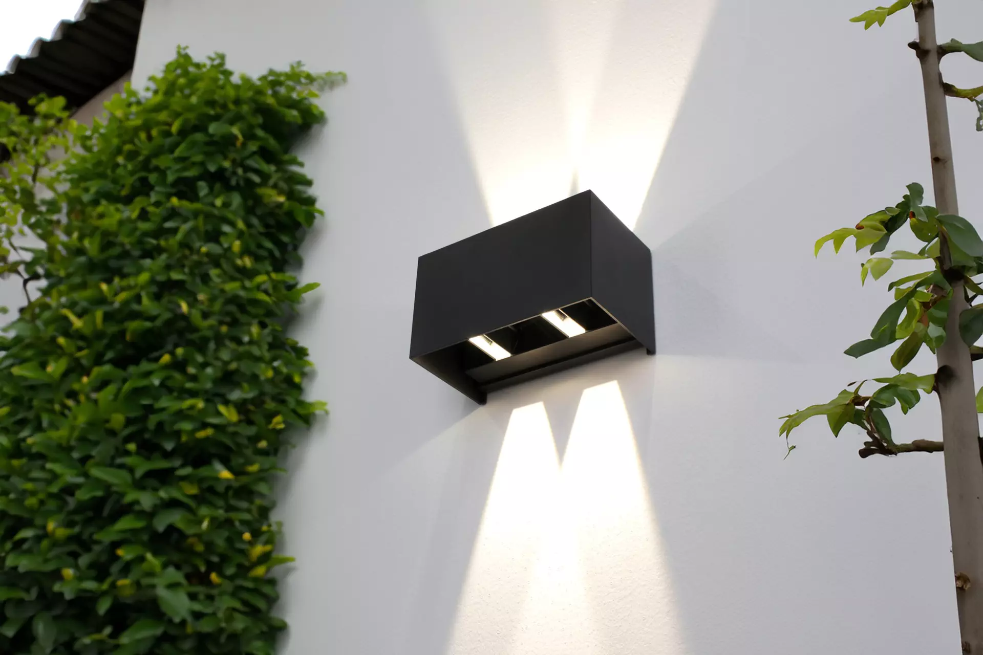Wand-Aussenleuchte DAKAR Eco-Light Metall 10 x 10 x 17 cm