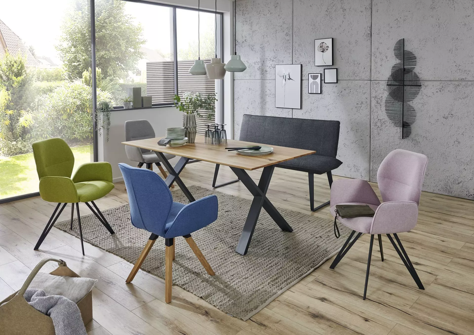 Esstisch OAK-EDITION Niehoff Sitzmöbel Holz 100 x 3 x 50 cm