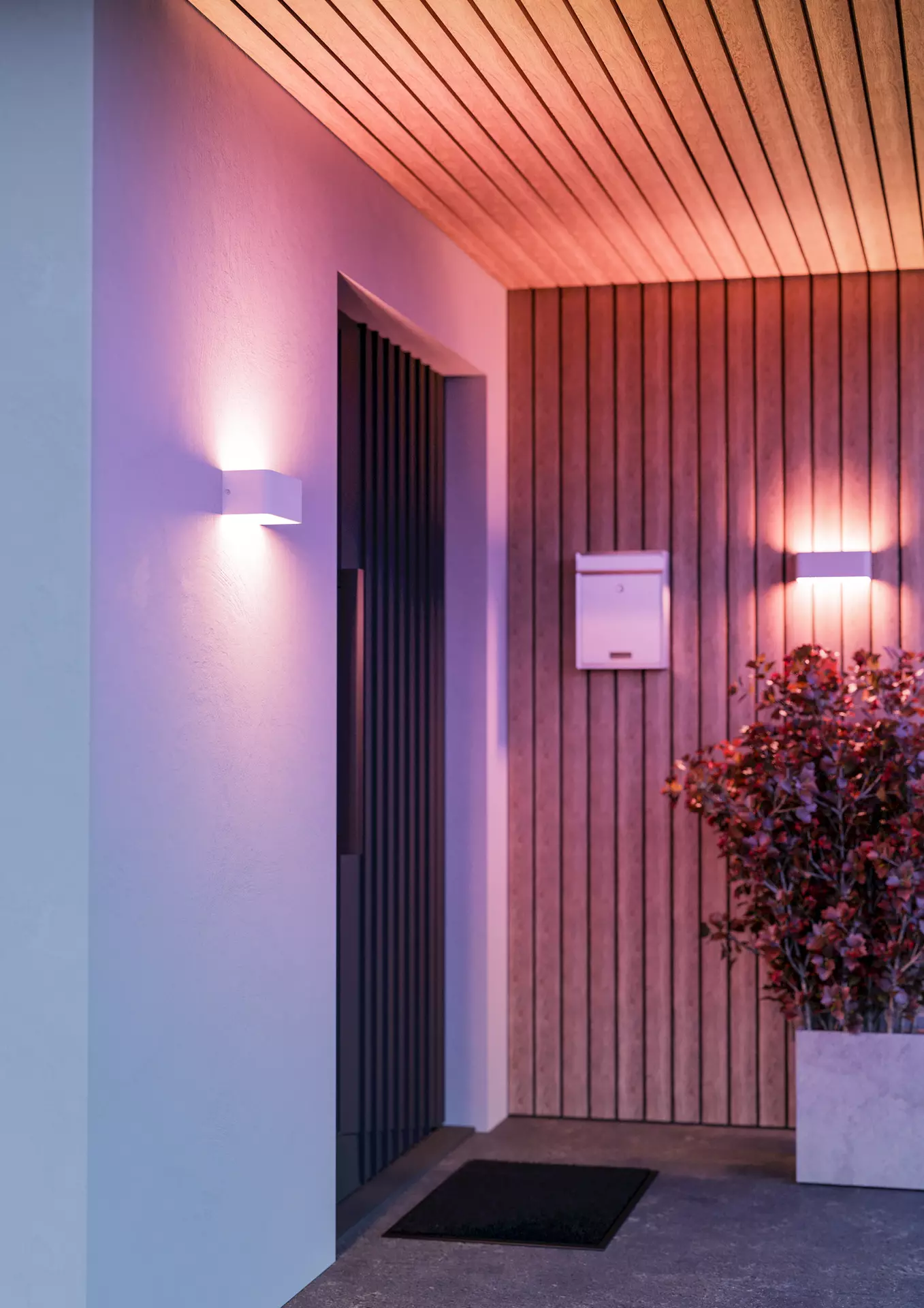 Wand-Aussenleuchte SANIA-Z Eglo Metall 9 x 8 x 20 cm