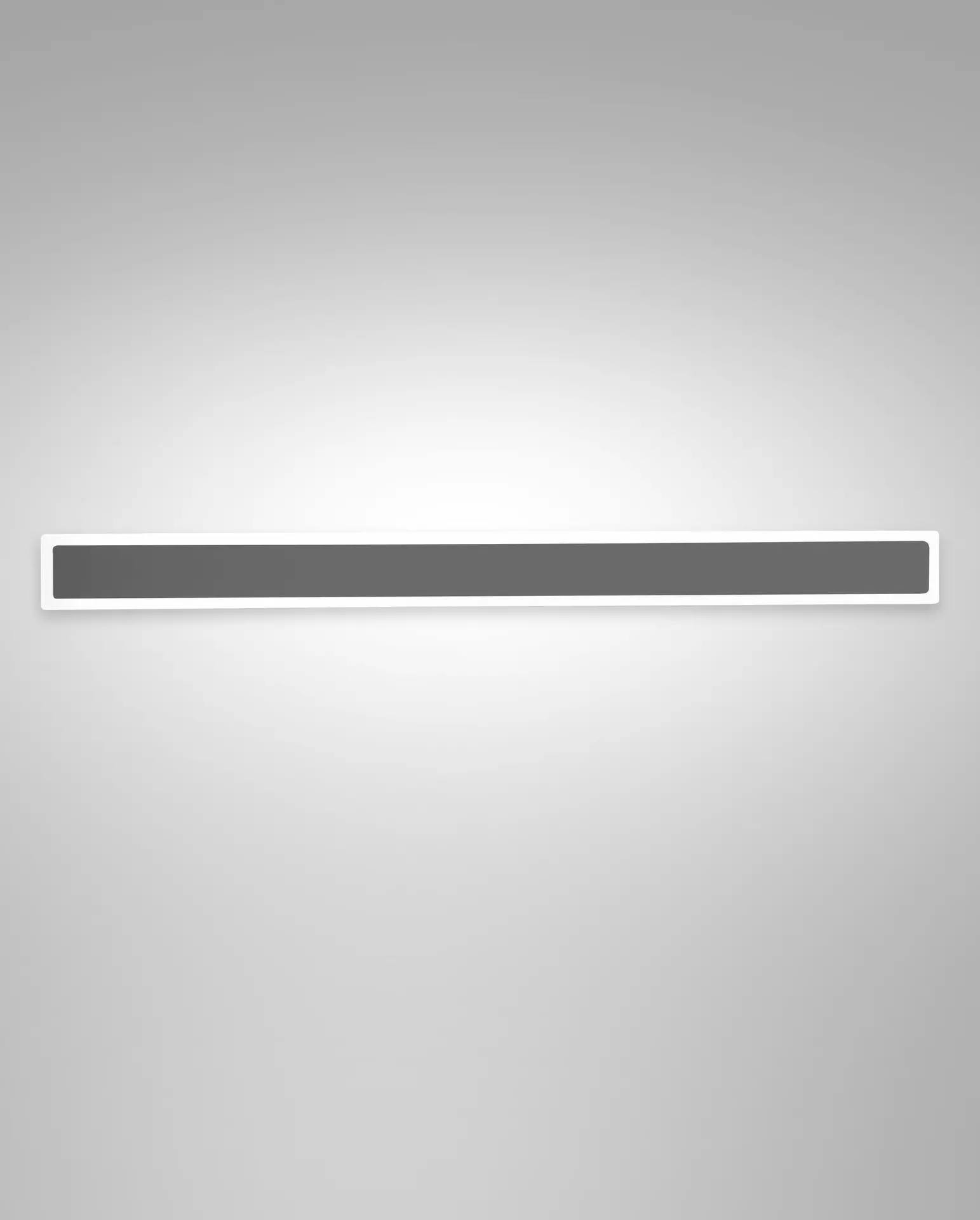 Wandleuchte JASON DARK GREY Fabas Luce Metall 102 x 8 x 6 cm