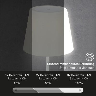 4. Bild von Tischleuchte LED weiß