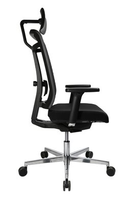 3. Bild von Drehstuhl Textil schwarz Topstar
