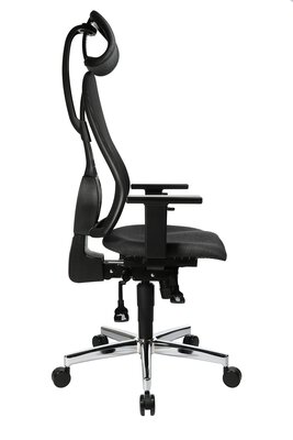 3. Bild von Büro-Drehstuhl Textil schwarz Topstar