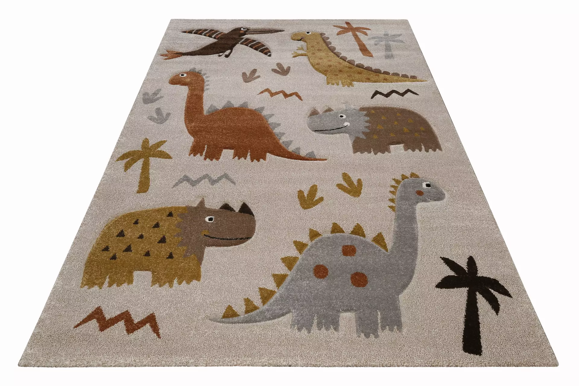 Kinderteppich T Rex & Friends Smart Kids Textil 80 x 1 x 150 cm
