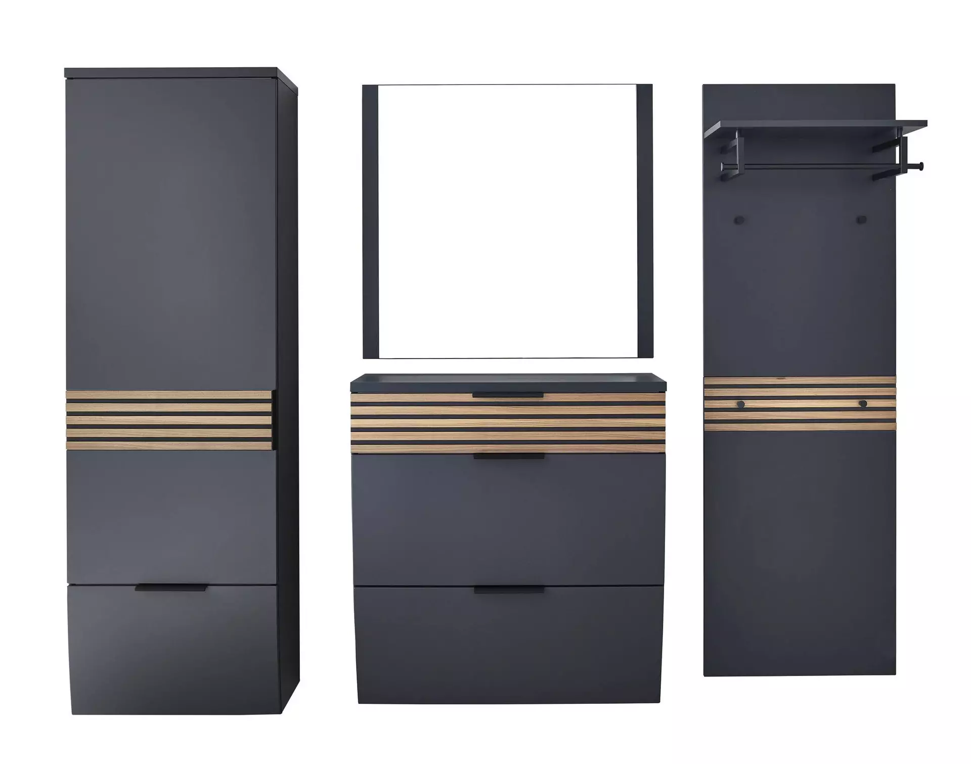 Garderobe SWING STRIPES MONDO MONDO Holzwerkstoff 