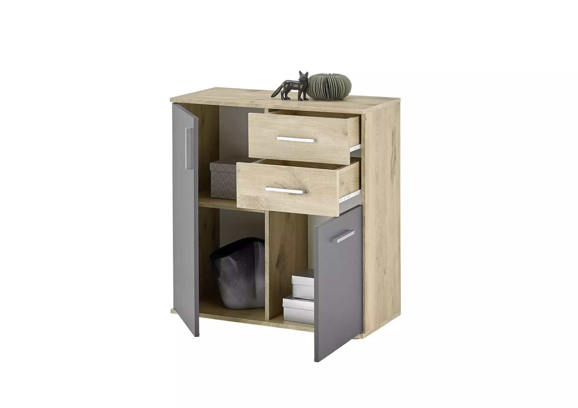 Kommode BC1040 inDoor Holzwerkstoff 80 x 84 x 35 cm