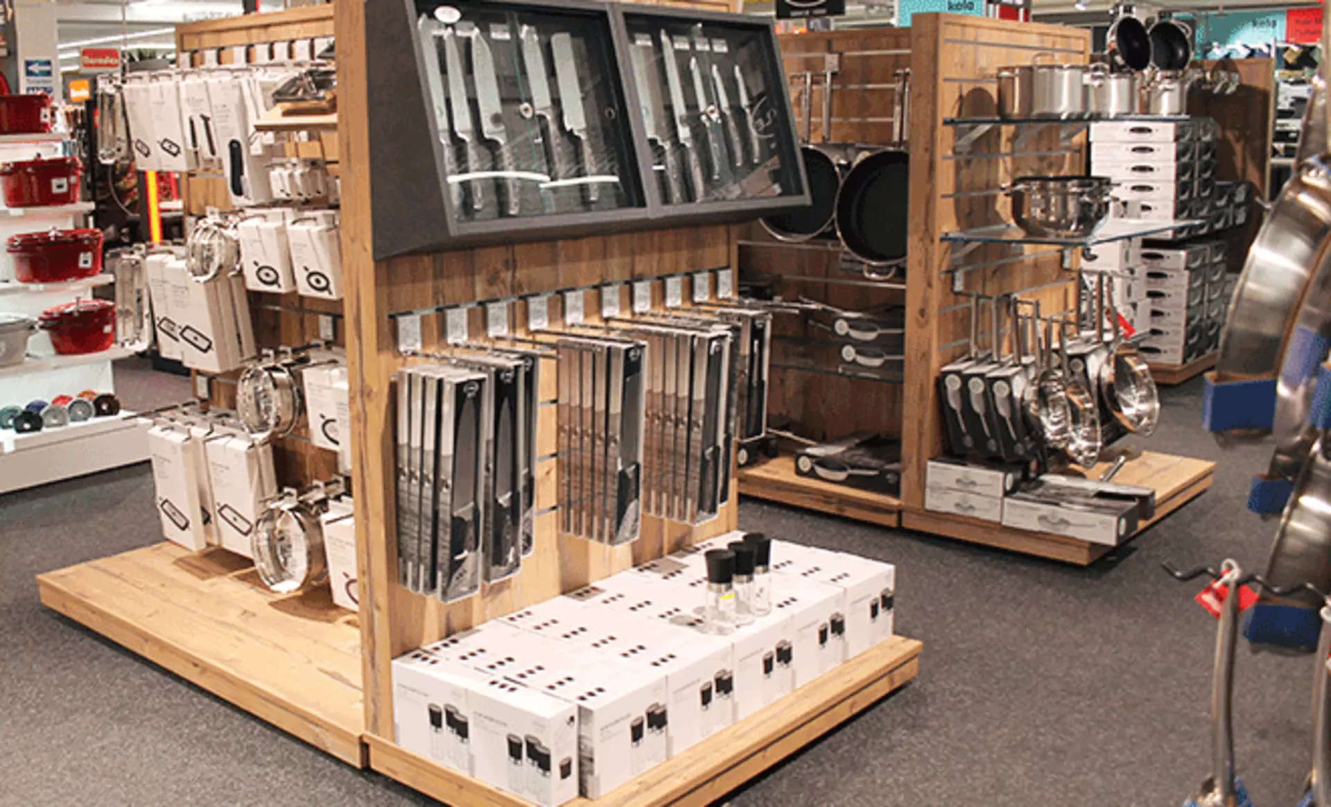 Hochwertige Kochmesser von Rösle bei Möbel Inhofer