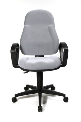 Bild von Büro-Drehstuhl Kunststoff weiß Topstar
