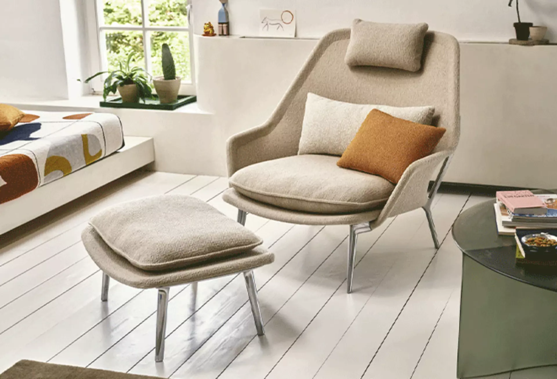 Der Vitra Slow Chair von Ronan und Erwan Bouroullec