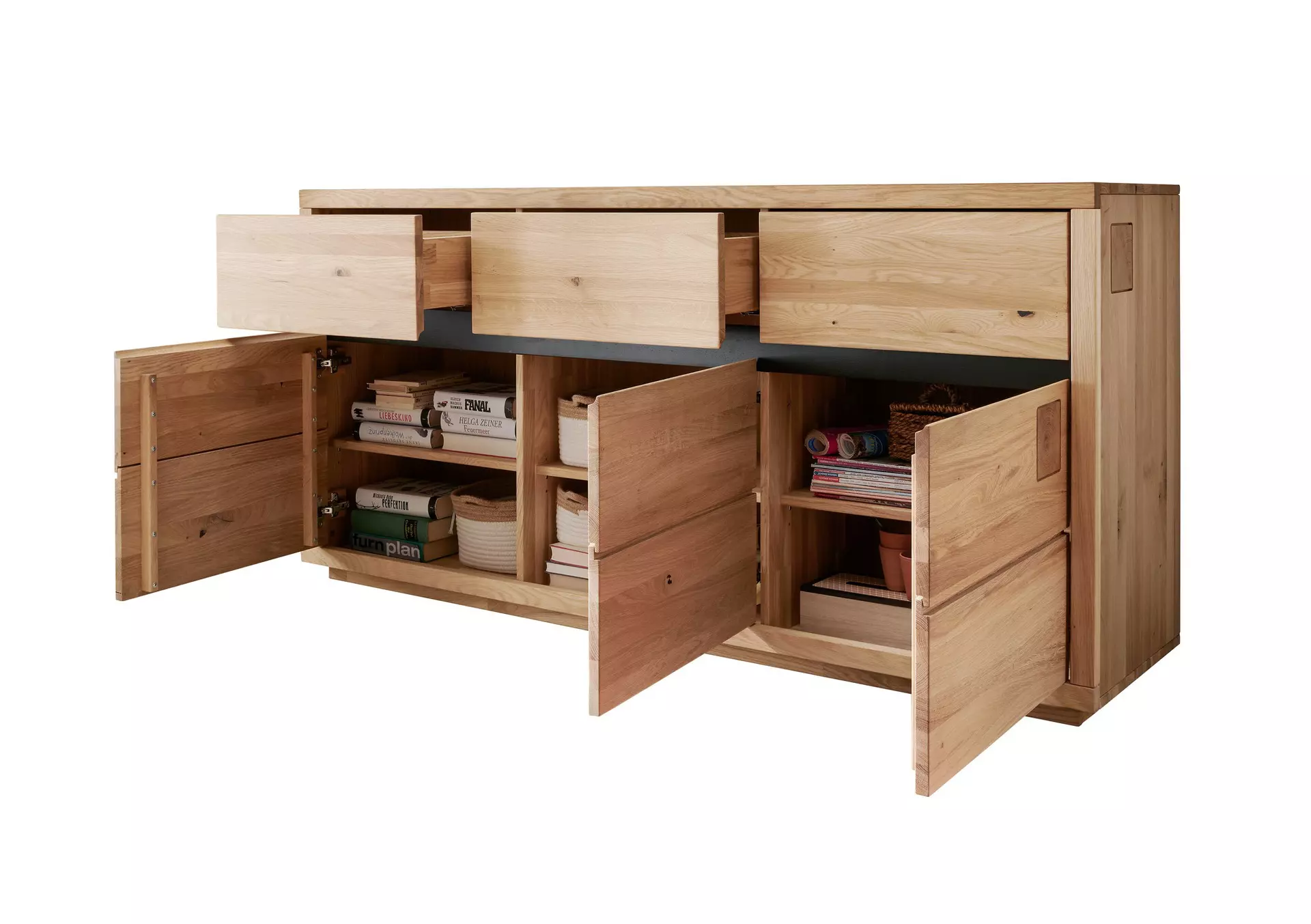 Sideboard WZ-0159 GK Möbel Holz 45 x 85 x 175 cm