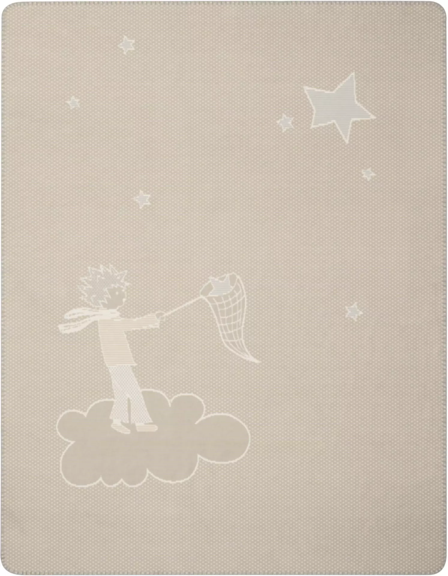 Babydecke Lovely & Sweet Little Prince BIEDERLACK Textil 75 x 100 cm