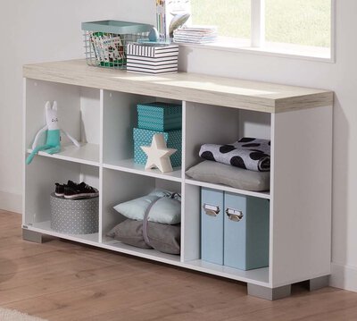 2. Bild von Sideboard Holzwerkstoff PAIDI weiß