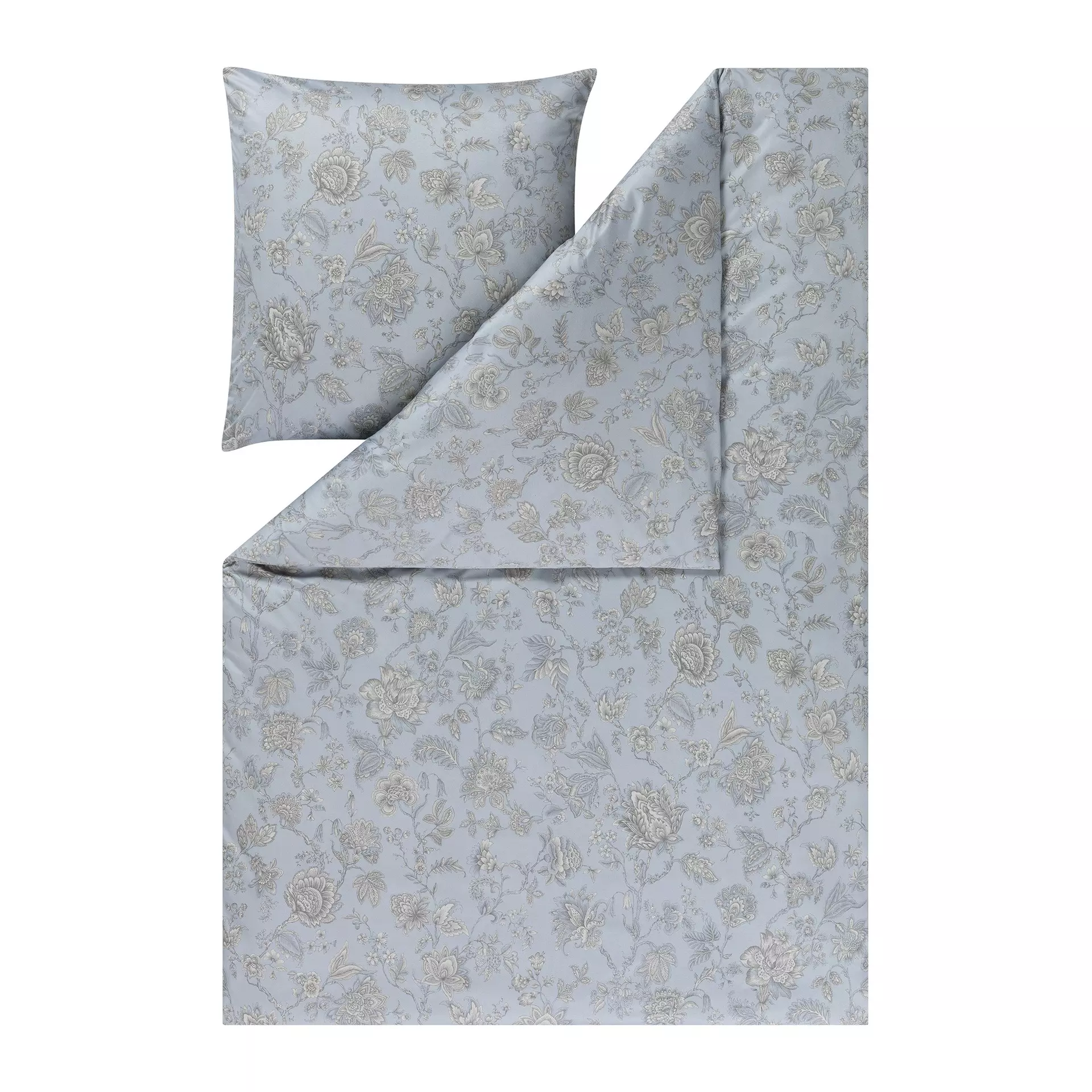 Satin-Bettwäsche Valeria Atelier Estella Textil 135 x 200 cm