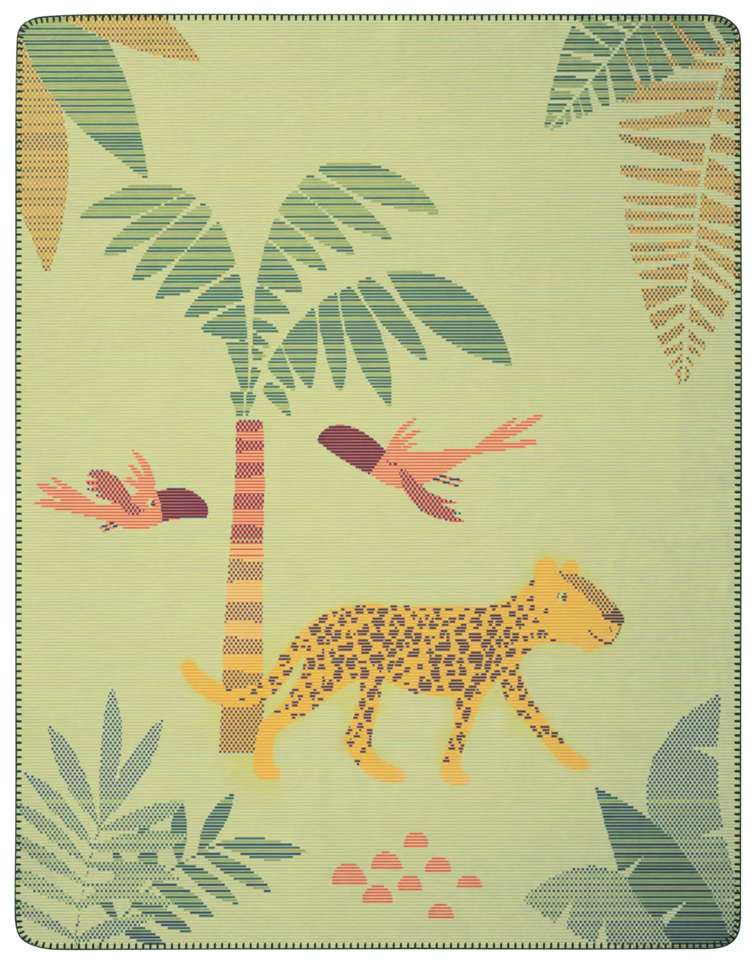 Babydecke Lovely & Sweet Wildlife BIEDERLACK Textil 75 x 100 cm