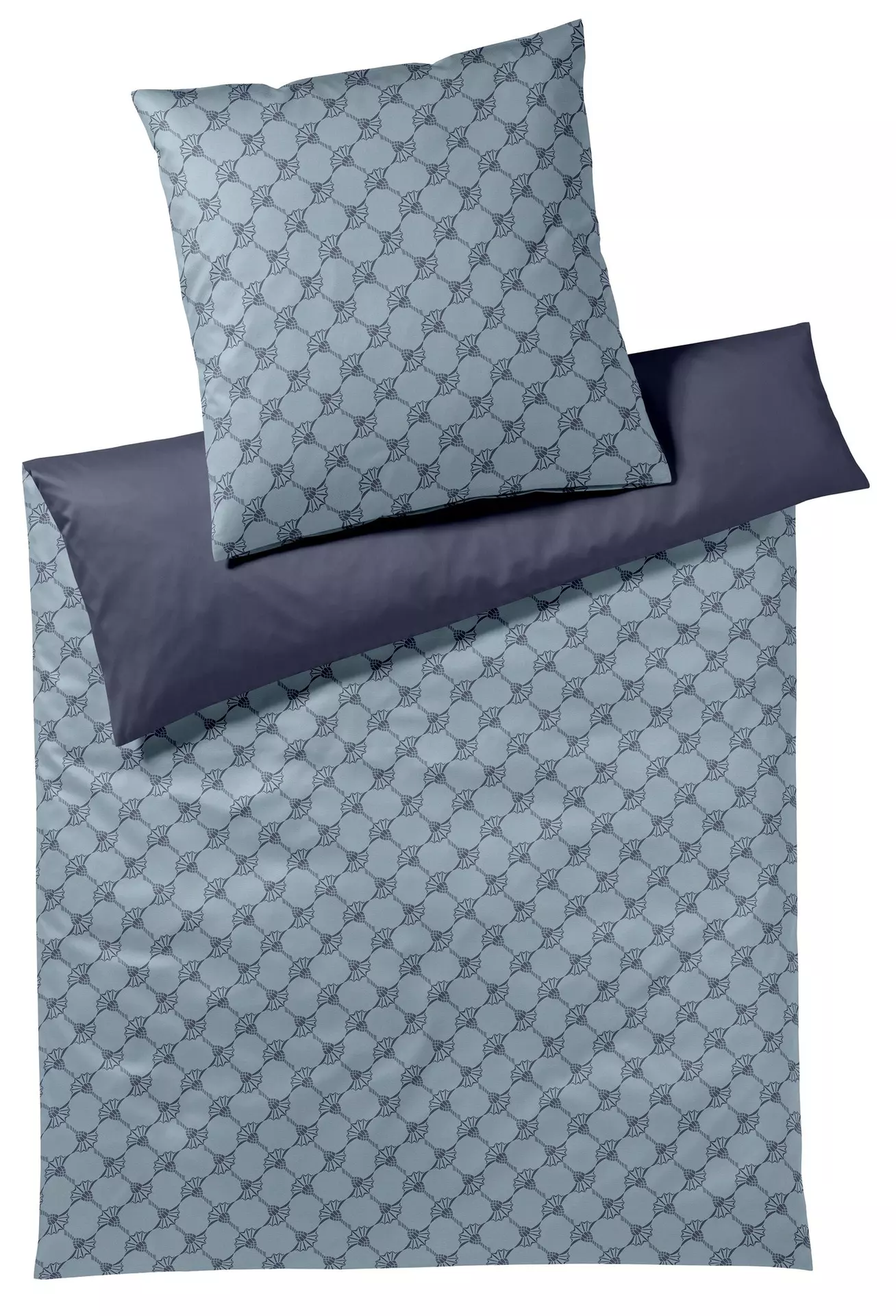 Satin-Bettwäsche Cornflower Double JOOP Textil 155 x 220 cm