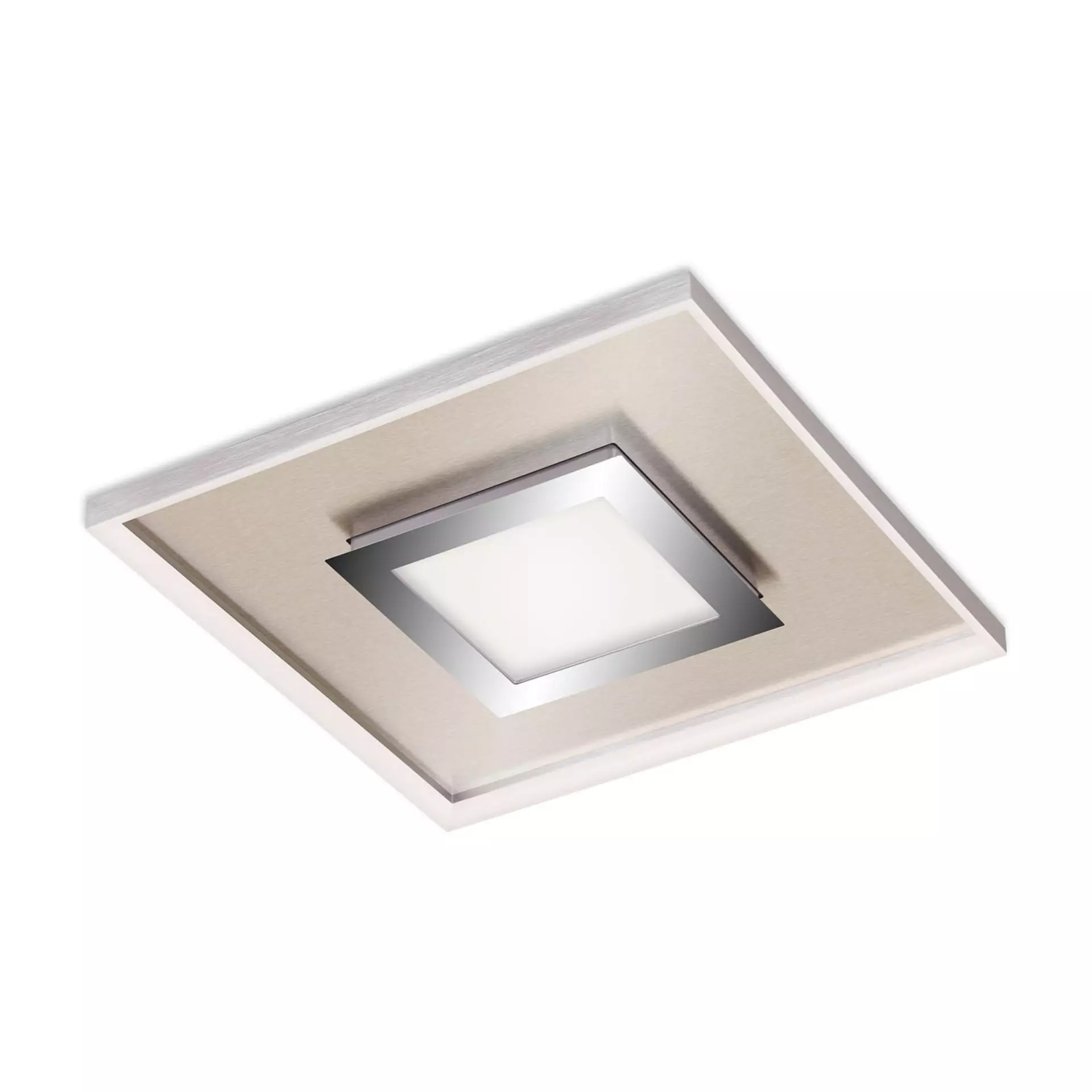 Deckenleuchte FRAME PRO LUX Briloner Metall 50 x 6 x 50 cm