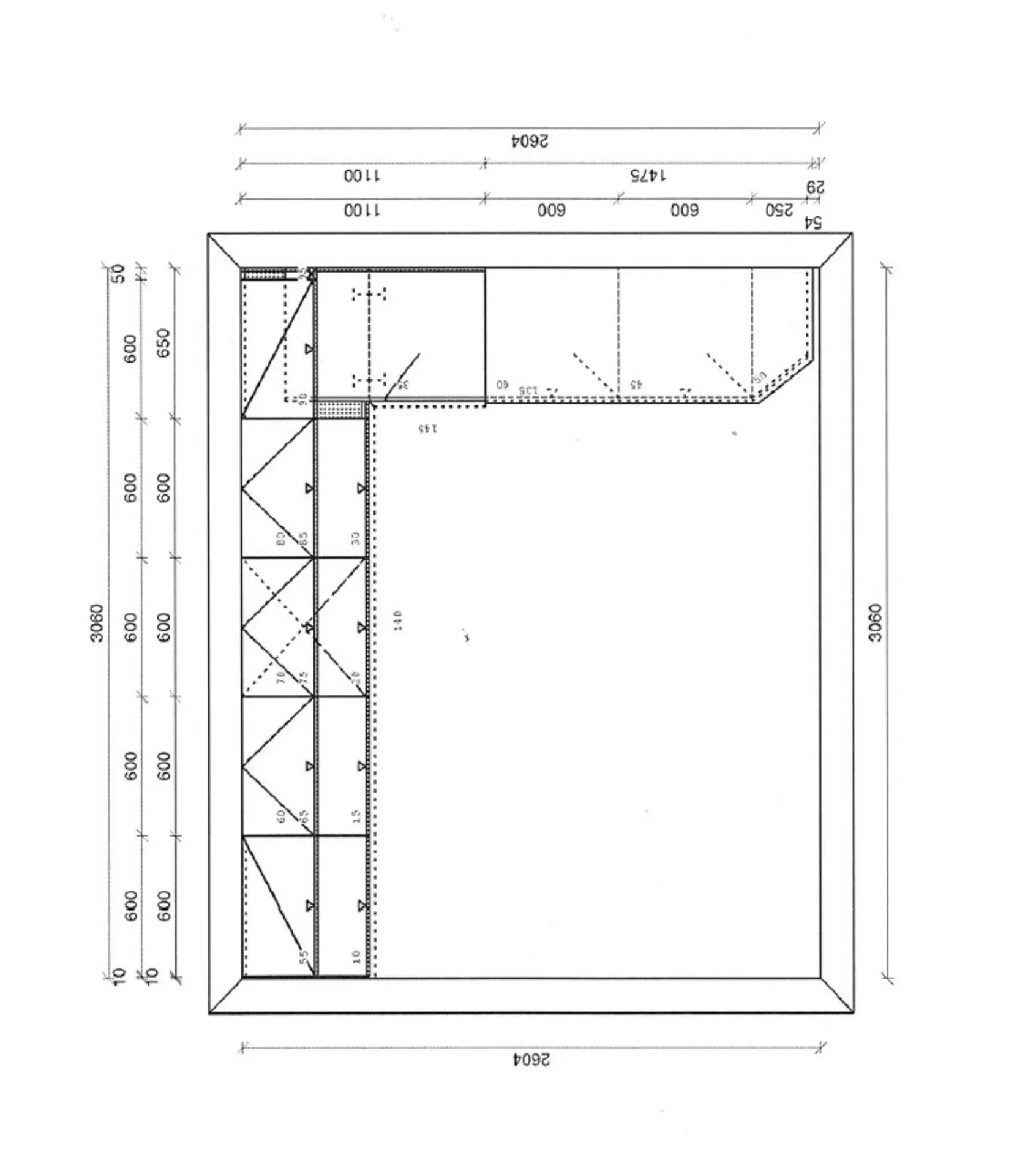 512 IP1200 Einbauküche Leerblock Weitere 