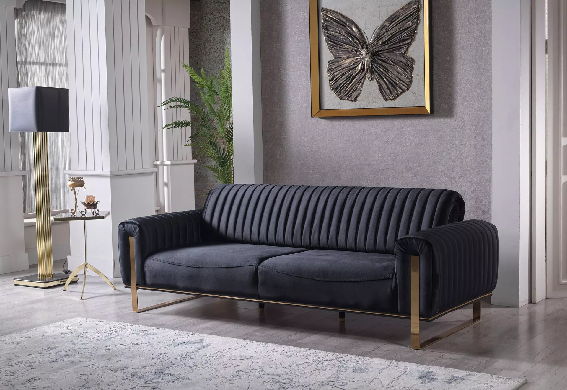 Einzelsofa SINGAPUR CELECT Textil 238 x 82 x 93 cm