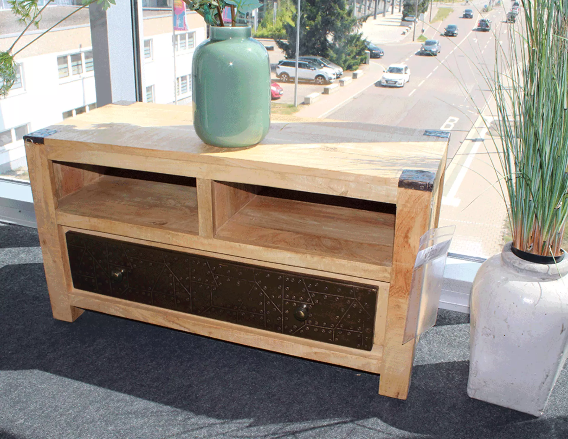 Garderobenbank aus Holz von Vito