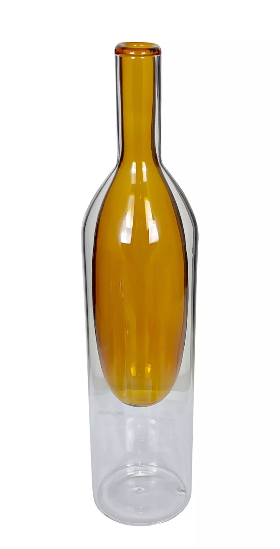 Vase Avona Kaheku Glas 7 x 30 x 7 cm