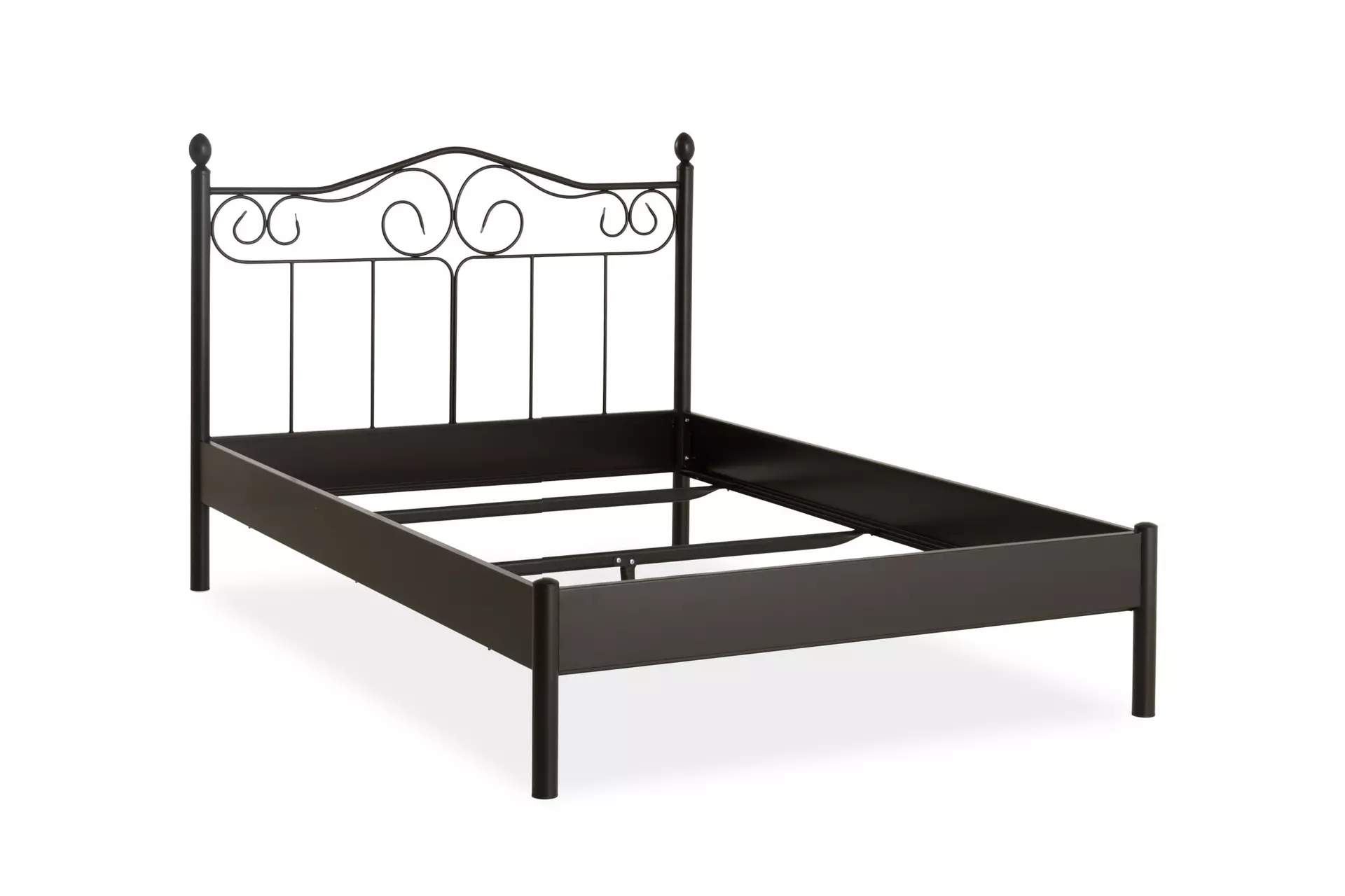 Bett PALERMO inbuy Metall 168 x 118 x 210 cm