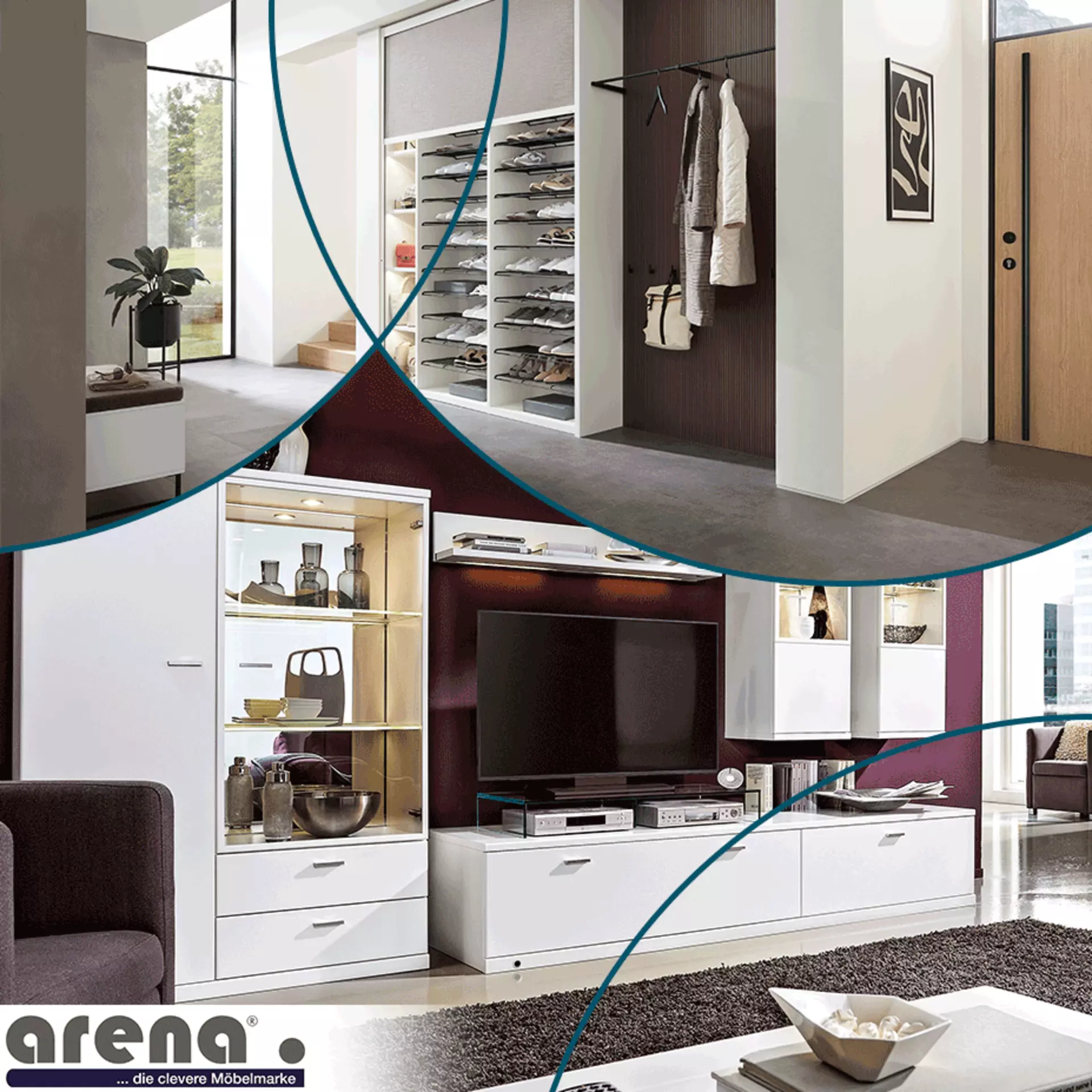 Mobil Banner zur Marke arena in den Maßen 927x927px