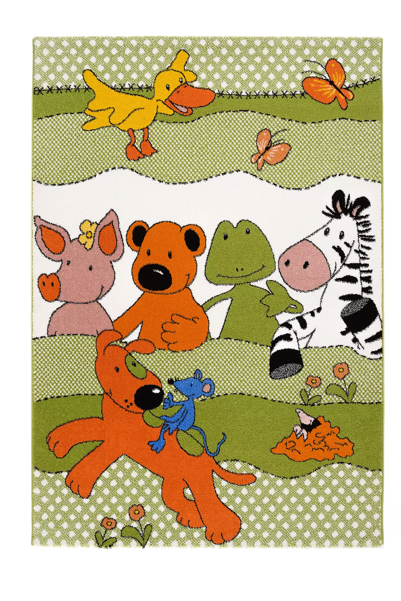 Kinderteppich Die Lieben Sieben Frise Böing Textil 80 x 150 cm