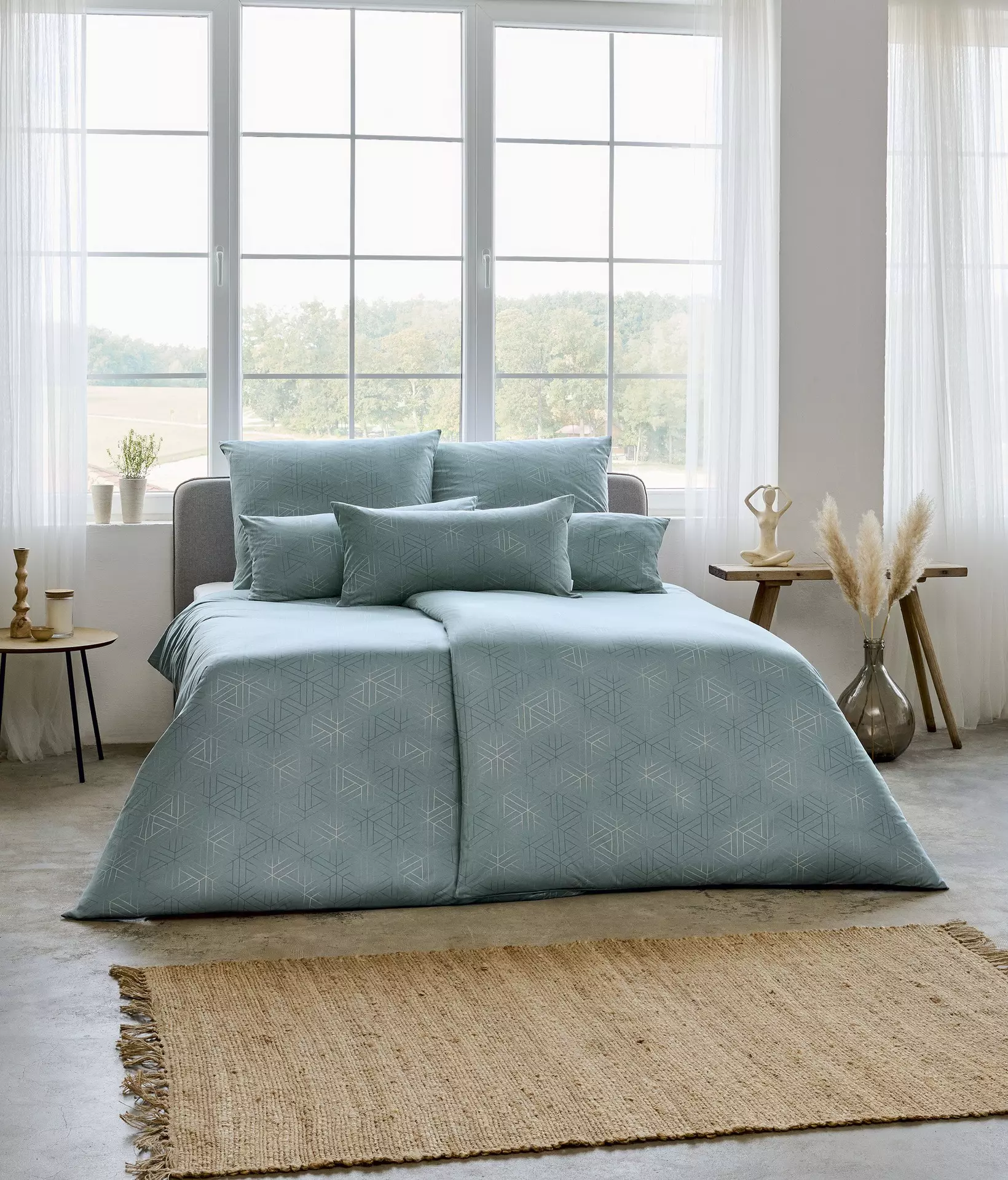 Jersey-Bettwäsche Pippa Atelier Estella Textil 155 x 220 cm