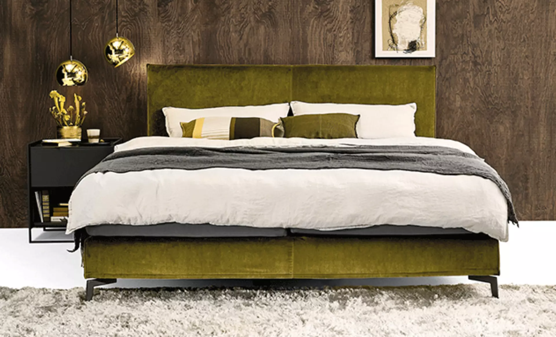 Das Editionsbett SLIM von Möller Design