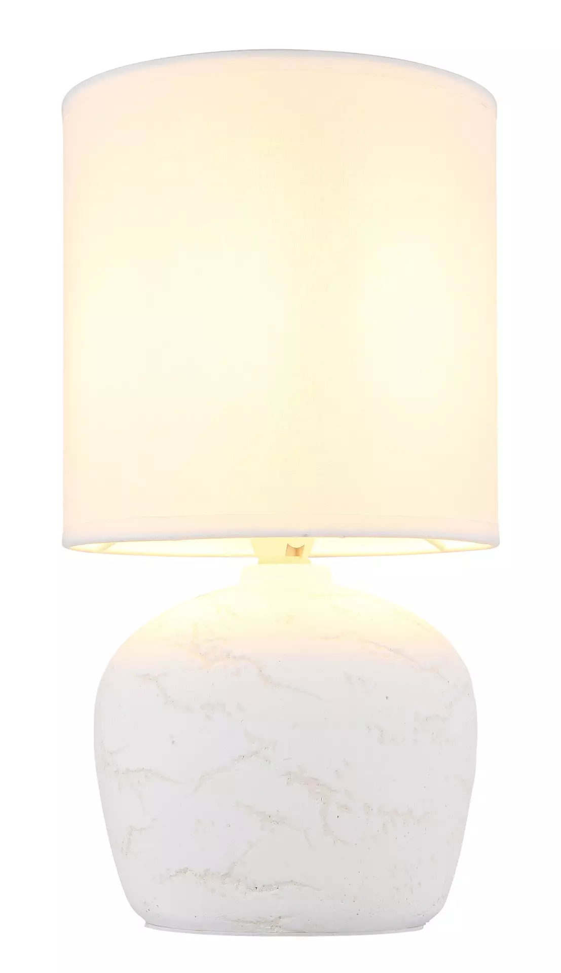 Tischleuchte MARBLE Globo Textil 16 x 31 x 16 cm