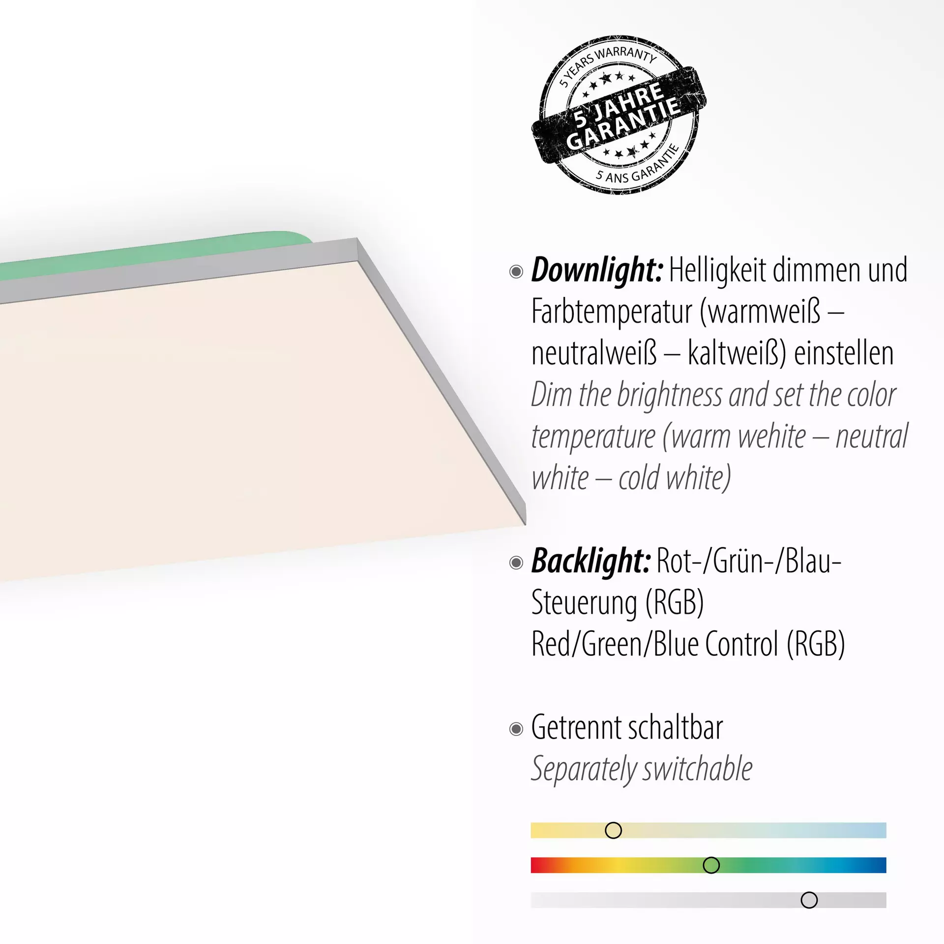 Deckenleuchte GUSTAV JUST LIGHT Metall 45 x 7 x 45 cm