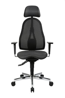 2. Bild von Büro-Drehstuhl Textil schwarz Topstar
