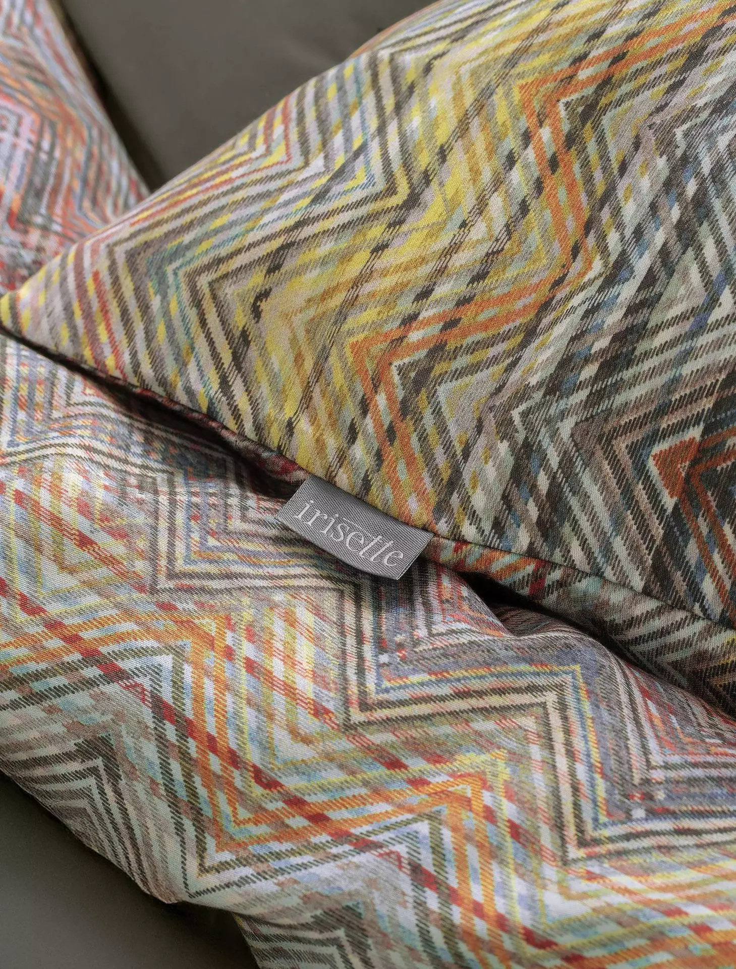 Satin-Bettwäsche Wave Irisette Textil 135 x 200 cm